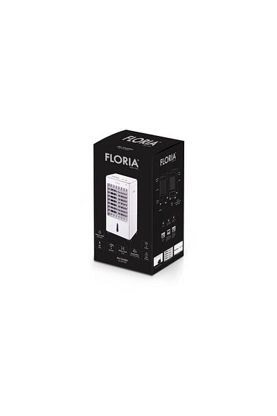 Floria Floria ZLN1108 air cooler, 2.5 L capacity, 3 speed settings, 2 ice containers, 65W