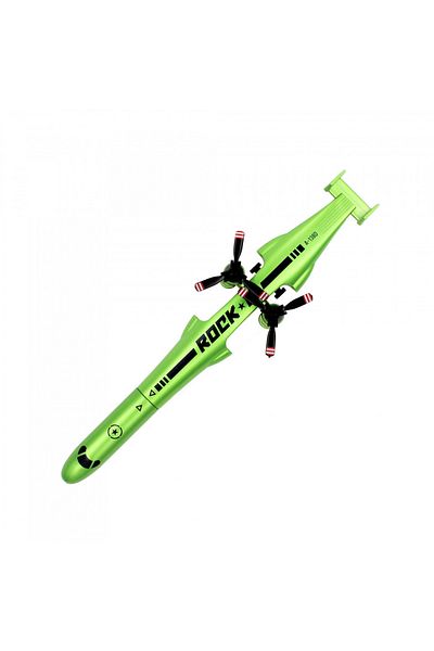 BM GİFT DESİGN Funny pen Aviation collection green airplane