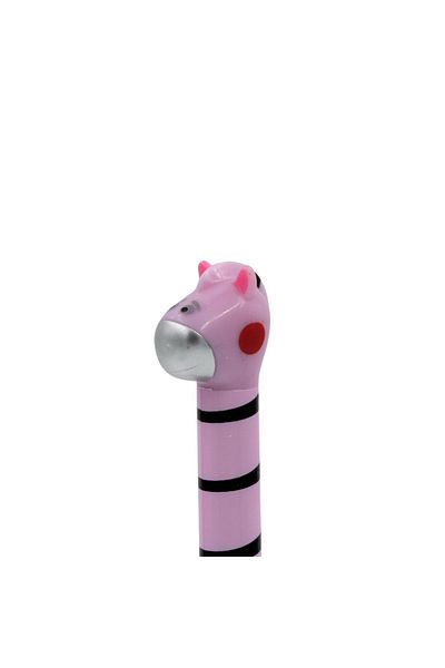 BM GİFT DESİGN Funny Pink Zebra Pen Animal Collection