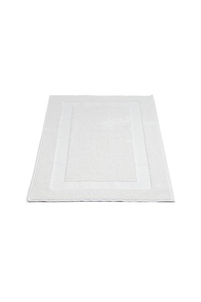 Ecocotton Χαλάκι μπάνιου Kaia 100% βαμβακερή κρέμα 50x80 εκ