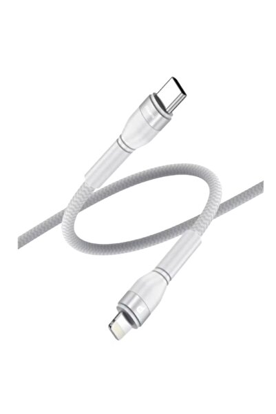 Power N كابل من Type-C إلى Lightning - 1 متر - 27 واط - أبيض - PNCTL1W