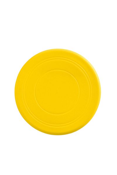 Choice L Yellow Silicone Flying Saucer Funny Dog Cat Toy Dog Game Flying Discs Resistant Chew Puppy Trainin