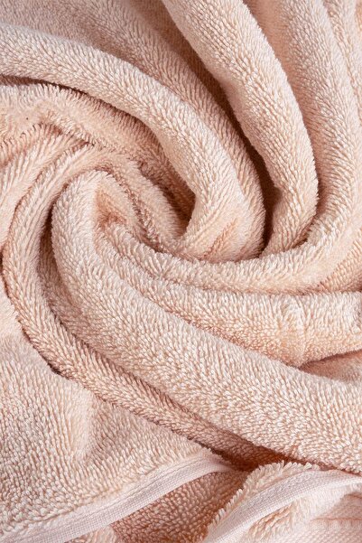 Ecocotton Набір рушників Venüs, 3 шт., 100% органічна бавовна, з облямівкою та пудровим відтінком