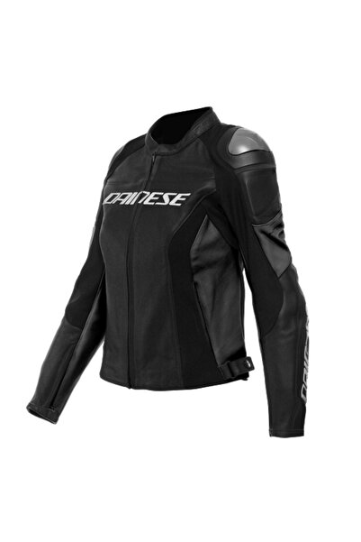 Dainese DNS CKT DERİ/RACING 4 LADY LEATHER JACKET PERF. BLK BLK