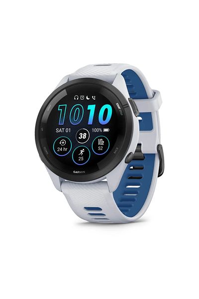 Garmin GARMIN FORERUNNER 265 MUSIC  WIFI  GPS  EU PAC  WHITESTONE