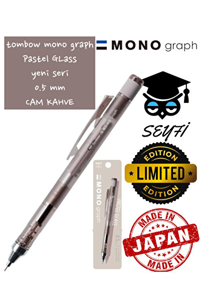 SEYFİKİRTASİYE tombow mono graph Pastel GLass  yeni seri 0.5 mm LİMİTED EDİTİON