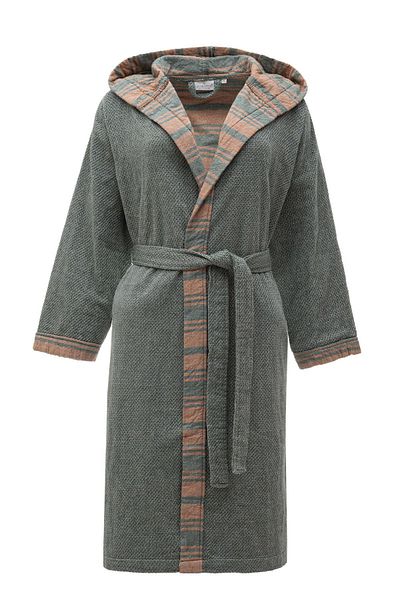 Ecocotton Mila Γυναικείο Μπουρνούζι 100% Organic Muslin Green/μαύρισμα