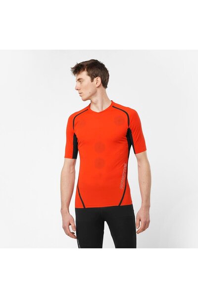 Salomon S/LAB SPEED Erkek Koşu Tişört Fiery Red LC2127500