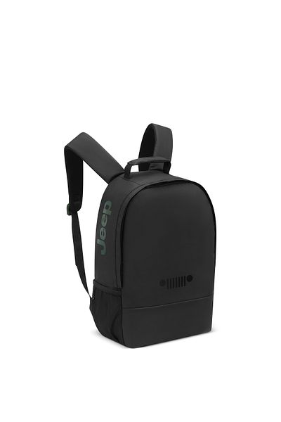 Jeep Js012C Dual Material Laptop Backpack Black
