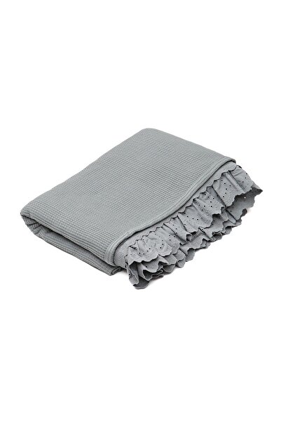 Ecocotton Alessa Single Pique Set 100% Organic Cotton Jacquard Green 160x220 Cm