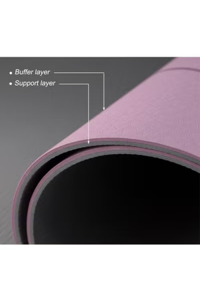 Taimi Non-Slip Yoga Mat For Fitness And Exercise Easy To Carry And Clean 183cmL x 61cmW