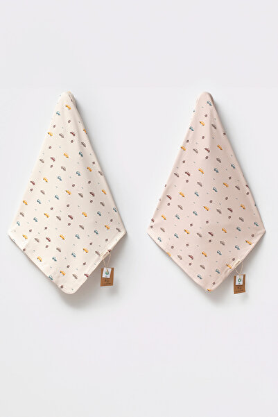 Cassiope Organik Pamuklu Desenli Yumuşak Dokulu Günlük ve Mevsimlik Battaniye