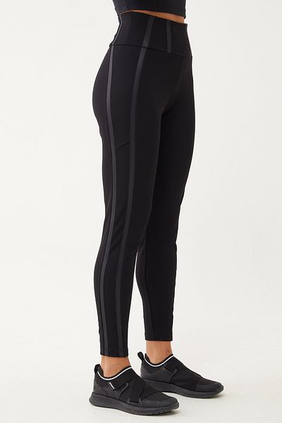 bilcee Μαύρο Skinny Fashion Leggings - Γυναικείο Παντελόνι 1576