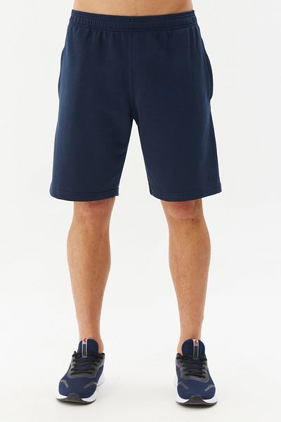 bilcee Ανδρικό βαμβακερό σορτς Bermuda Navy Blue με ελαστικές τσέπες 0256