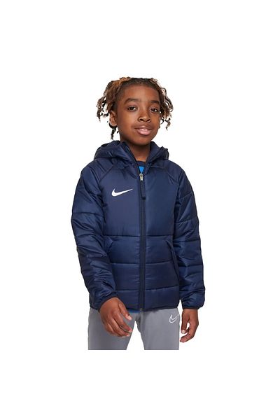 Nike Therma Fit Academy Pro Kids Navy Blue Hooded Coat