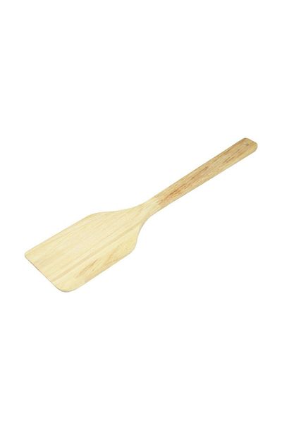 Generic Flat wooden spoon for stirring food, high temperature resistant