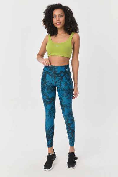 bilcee Amber Women's Crop Top Bra - Organic Cotton, Supported Sports Bra 0148