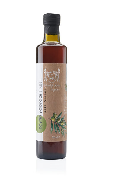 MK MustafaKaya MK Organic Zeytin Yaprağı Sirkesi 500 Ml