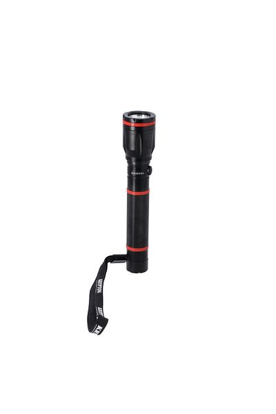 KRYPTON Rechargeable LED Flashlight, CREE LED, Aircraft Aluminum, 800mAh Battery, 2000m Range