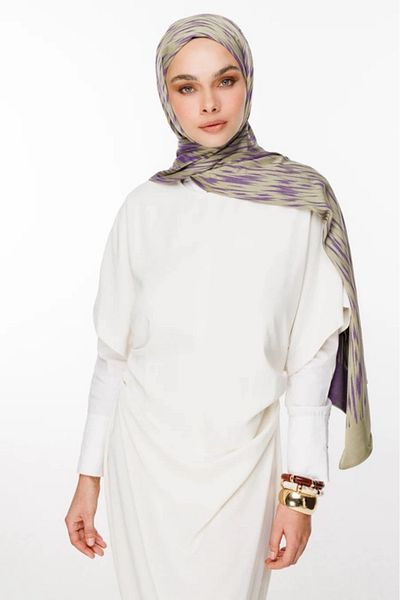 Mooncorn Σάλι διπλής όψης Selis Desen