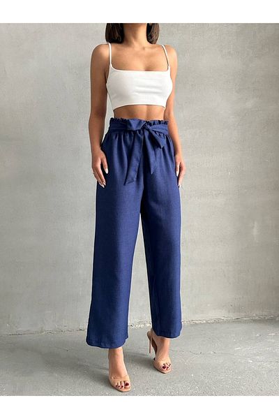 Laressi Linen Pants with Belt