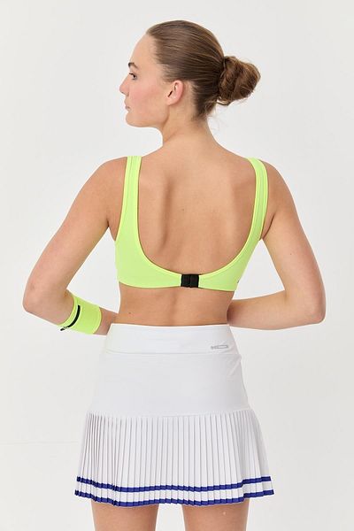 bilcee Women's Phosphor Lycra Padded Sports Crop Toparlay Bra 0819