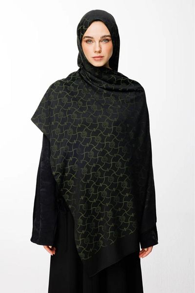 Mooncorn Σάλι διπλής όψης Marrakech Pattern