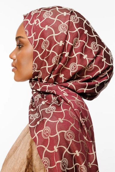 Mooncorn Σάλι διπλής όψης Marrakech Pattern