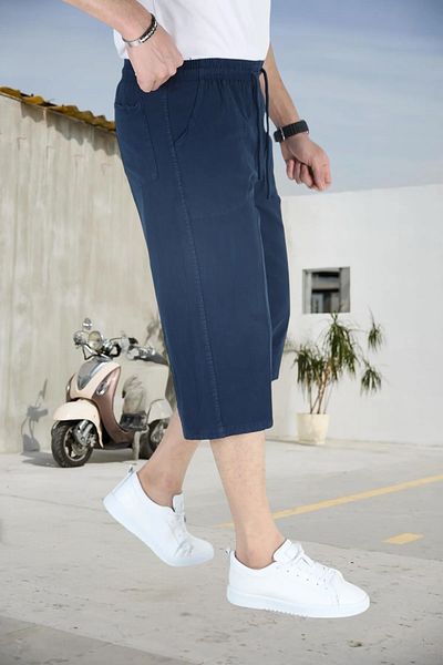 Malerind Capri Plus Size - 100% Cotton Unisex Maleri, Άνετη ελαστική μέση