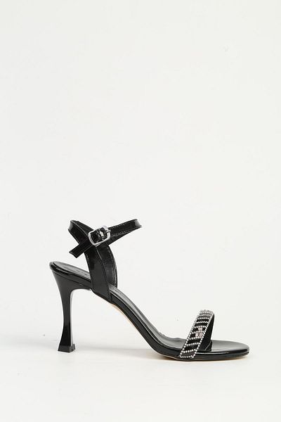 Pierre Cardin Μαύρα γυναικεία παπούτσια με τακούνι PC-54659