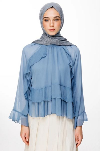 Mooncorn Mayra Pattern Double Sided Shawl