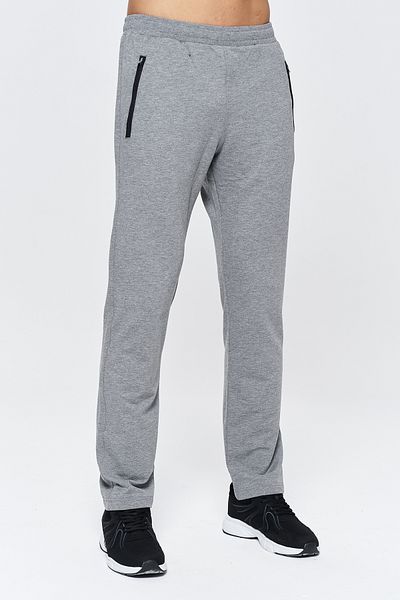 bilcee Ανδρικό γκρι φούτερ με τσέπη με φερμουάρ Casual Fit ίσιο πόδι 1732