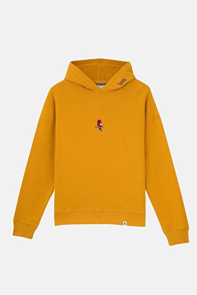 Socrates Dergi London Central SuperSoft Hoodie - Μουσταρδί