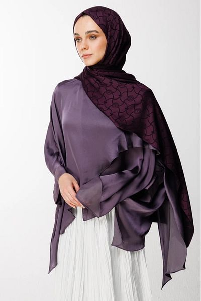 Mooncorn Σάλι διπλής όψης Marrakech Pattern