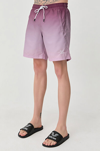 bilcee Ανδρικό σορτς με ίσια τσέπη με κορδόνι μελανί 9763