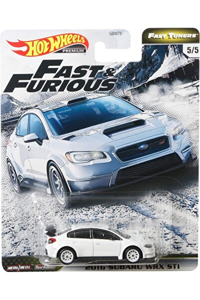 HOT WHEELS Premium 2016 Subaru WRX STI