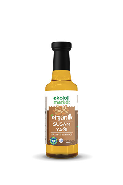 Ekoloji Market Organik Soğuk Sıkım Susam Yağı 100 ml