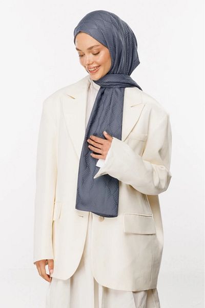Mooncorn Aura Pattern Silky Jacquard Shawl
