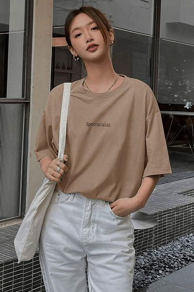 Teenage Millionaire Γυναικείο μπλουζάκι Salas Spectacular Camel Oversize