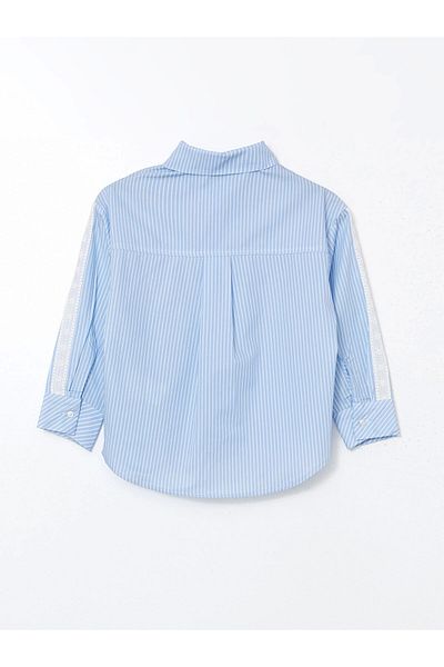 LC Waikiki Детска тениска на райета LCW Kids BLUE