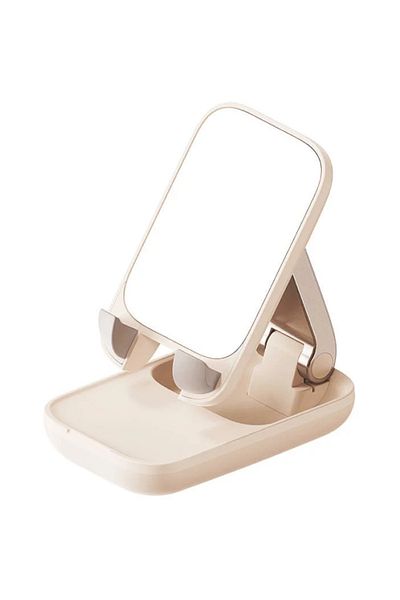 Baseus Baseus Seashell Series Folding Phone Stand With Mirror - Baby Pink