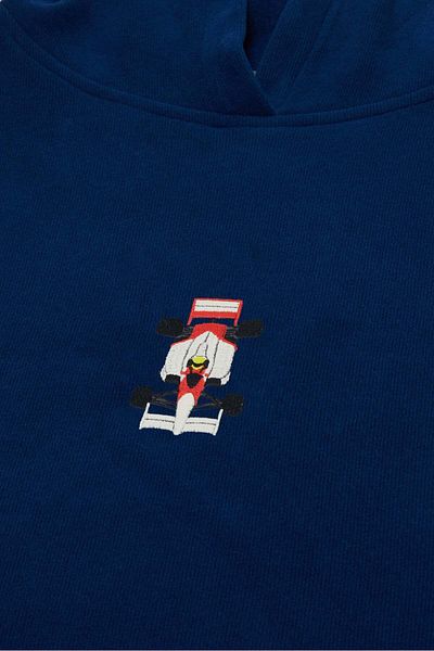 Socrates Dergi αυτοκίνητο # 27 SuperSoft Hoodie - Navy Blue