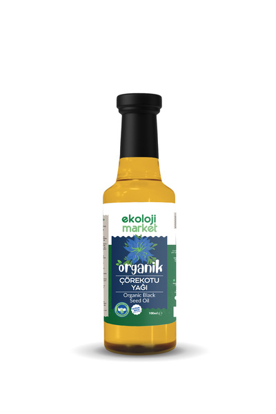 Ekoloji Market Organik Soğuk Sıkım Çörekotu Yağı 100 ml