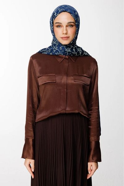 Mooncorn Σάλι διπλής όψης Marrakech Pattern