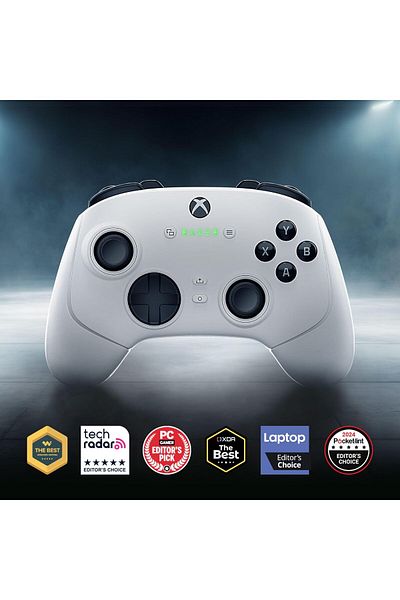 RAZER Wolverine V3 Pro Wireless Gaming Controller: Licensed for Xbox, Windows PC - White