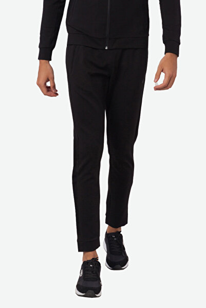 bilcee Erkek Siyah Cepli Düz Paça Eşofman Altı 2001