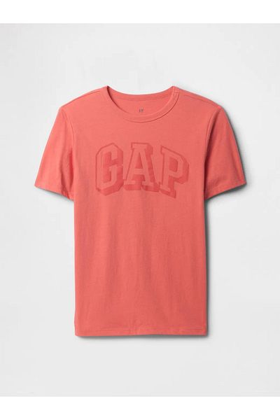 GAP تي شيرت جرافيك - ولادي - وردي