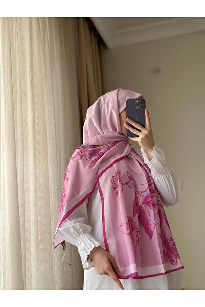 Bess Store Hijab Soft Floral Patterned Shawl