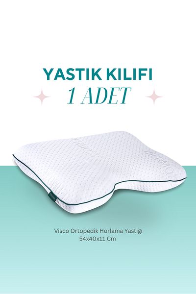 VİSCOTEX Fata de perna, 54x40x11 cm, 1 bucata Fata de perna Visco