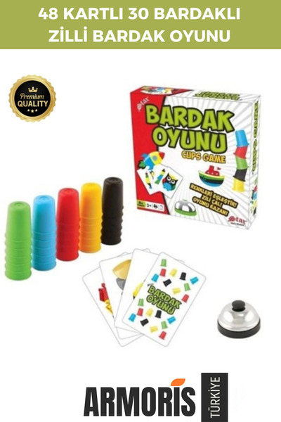 Armoris Yeni Eğlenceli Özel Gün Renkli Büyük Karton Bira Kupası 30 Bardaklı 4...